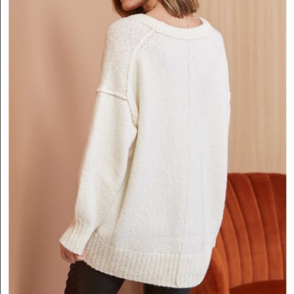 Free People Brookside Tunic Sweater - Picture 3 of 3